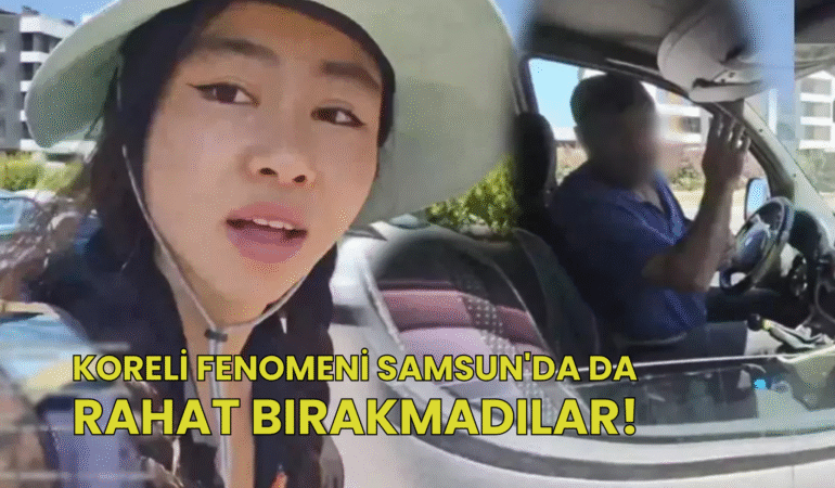 KORELİ FENOMENİ SAMSUN'DA DA RAHAT BIRAKMADILAR!