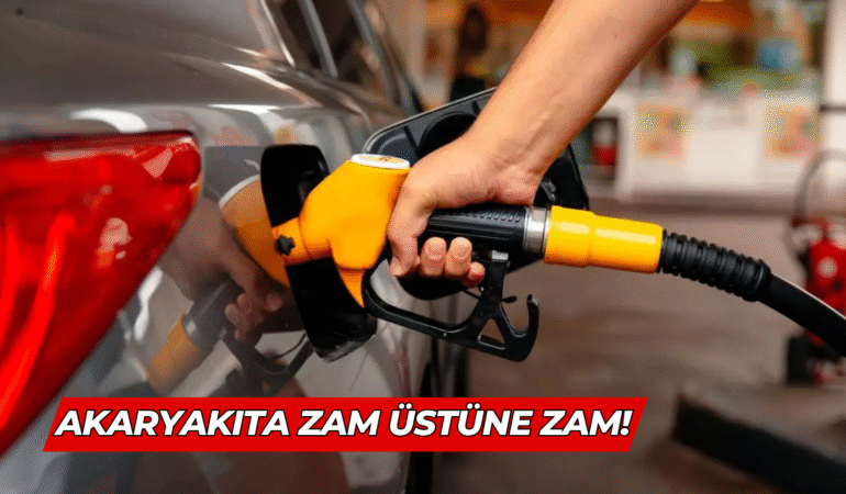 akaryakıt zam