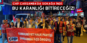 chp çarşamba sokağa