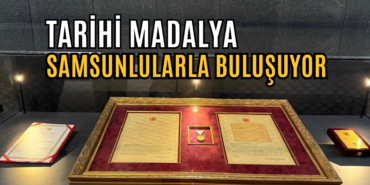 tarihi madalya samsunlularla